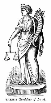 Images Dated 6th June 2018: Themis, goddess of law