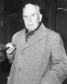 Ottawa Prints: Theodore Dreiser with His Coat