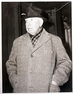Ottawa Prints: Theodore Dreiser with Coat and Hat