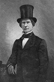 Prints of American soldier and poet Theodore O'Hara (1820 - 1867), circa 1890. O'Hara served in the Mexican-American War and as a Confederate colonel in the American Civil War Urban Echoes of America’s Golden Age: Theodore O'Hara