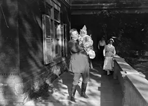 Theodore Roosevelt W/His Grandchild