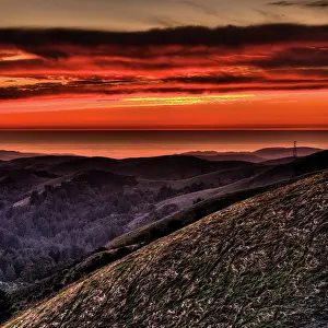 Global Landscape View Prints: there's a feeling i get when i look to the west
