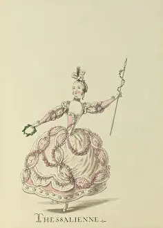 Thessalienne (Thessalian) - example illustration of a ballet character