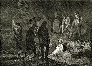 Thieves Snatching Body From Graves