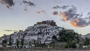 Thiksey Monastery or Thiksey Gompa, Leh Ladakh, Jammu and Kashmir, India