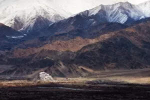 Images Dated 12th March 2017: Thiksey, Tibetan monastery in Ladakh