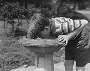 Huty25108 Prints: Thirsty Boy