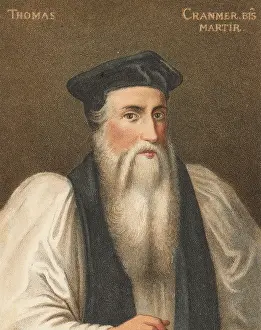Religion And Worship Prints: Thomas Cranmer
