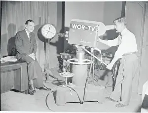 Thomas E Prints: Thomas E. Dewey during TV Campaign
