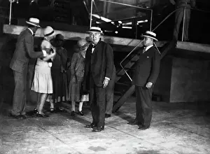 Famous Inventors Prints: Thomas Edison Inspecting Sugar Plantation