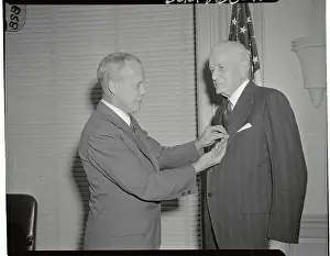 Patterson Prints: Thomas J. Watson Being Pinned