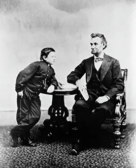 Dress Shirt Prints: Thomas Lincoln and Abraham Lincoln