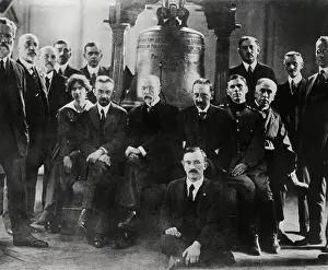 Thomas Masaryk with Representatives of Other Nations