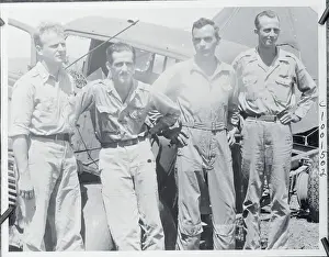 New Guinea Prints: Thomas McGuire with Other Ace Fighter Pilots