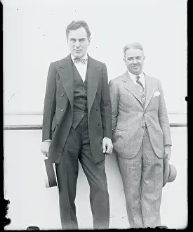 Thomas Meighan with Victor Herrman