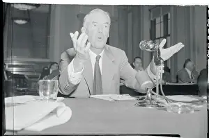 Murray Prints: Thomas Murray Testifying Before a Senate Subcommittee