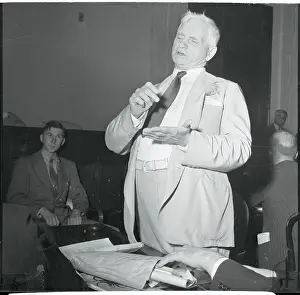 Thomas P Prints: Thomas P. Gore Speaking