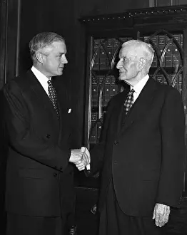 Thomas J Prints: Thomas Watson Jr. and Sr. of International Business Machines