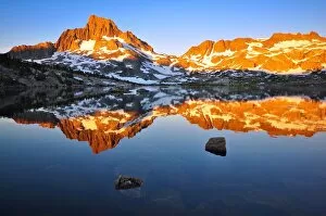 Images Dated 12th August 2011: Thousand Island lake, Ansel Adams Wilderness