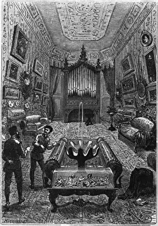 Submarine Prints: Twenty Thousand Leagues Under the Sea, Interior of the submarine