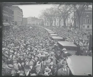 Grief Prints: Thousands Gathering for President Coolidge's Funeral