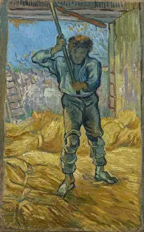 Peasant Prints: The Thresher (After Millet)