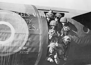 Thumbs Up Prints: Thumbs Up From British Paratroopers