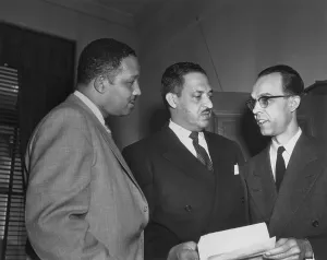 Desegregation Prints: Thurgood Marshal and Leading Civil Rights Lawyers