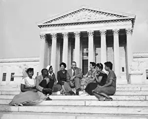Student Prints: Thurgood Marshall and Little Rock Students