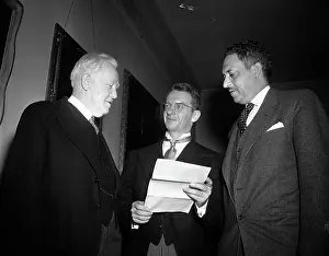 John W Prints: Thurgood Marshall Standing W/2 Attorneys