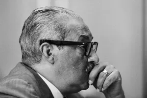 Nomination Prints: Thurgood Marshall During Supreme Court Nomination Hearings