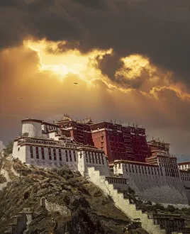Tibet. Lhasa. The Potala Palace