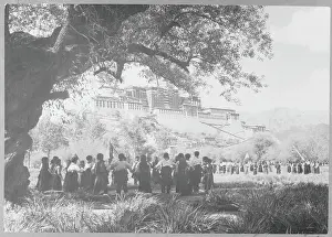 Lhasa Prints: Tibetan Schoolchildren Playing Games