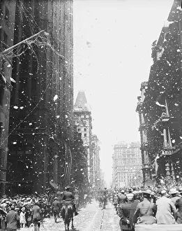 Broadway Prints: Ticker Tape Parade in New York City