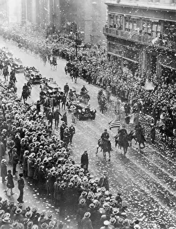 Parades And Processions Prints: Tickertape Parade