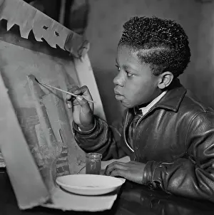Paint Brush Prints: Tiger Bay Painter