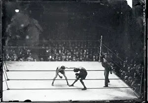 Tiger Flowers and Harry Greb During Match
