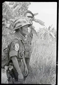 The Tiger Lady Walking with Soldier