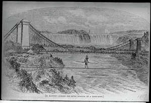 Tight Rope Walking Over Niagara