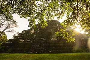 Images Dated 18th February 2014: Tikal Pyramid