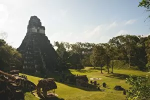 Images Dated 18th February 2014: Tikal pyramids