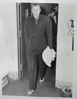 Bill Tilden Leaving Jail