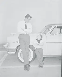 Tim Hovey with Rock Hudson