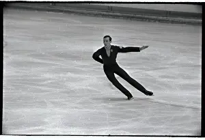Grenoble Prints: Tim Wood Performing Skating Skills