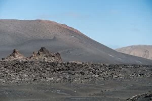 Images Dated 3rd March 2016: Timanfaya National Park, Lanzarote, Canary Islands, Las Palmas, Spain