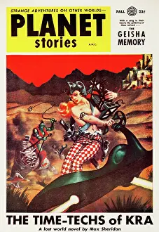 Science Fiction Prints: The Time-Techs of Kra