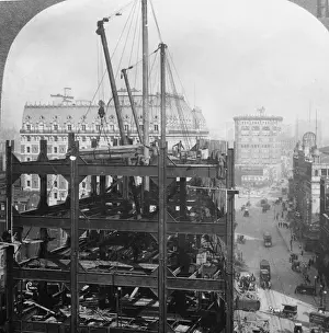 Times Building Under Construction