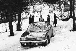 Automobiles Prints: Five times murderer Leopold Glaser