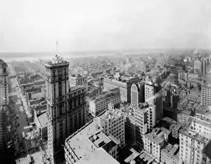 Skyscape Prints: Times Sqaure, 1917