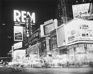 Marquee Prints: Times Square Nightlife